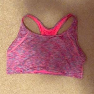 Pink Sports Bra.